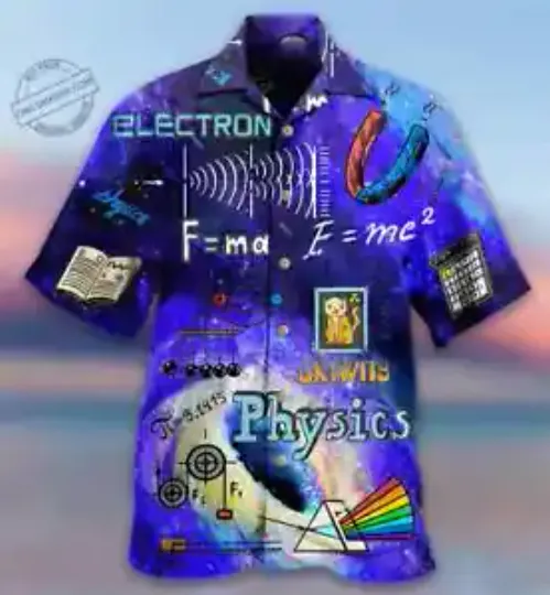 Discover Physics Amazing Awesome Limited - Hawaiian Shirt