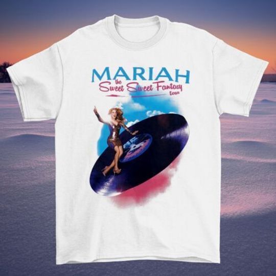 Discover Mariah Carey Sweet Fantasy Tour Unisex Cotton T-Shirt All Size