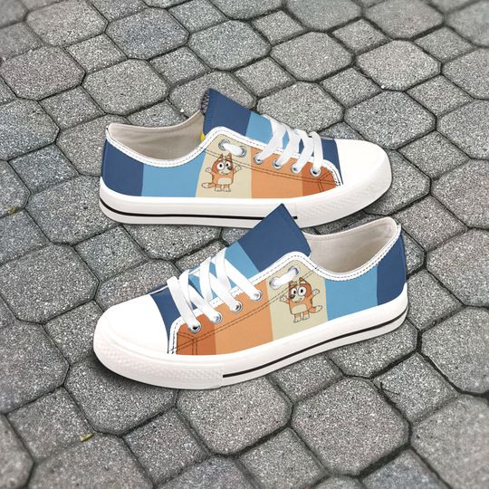 Discover Bingo BlueyDad Women's Low Top Sneaker