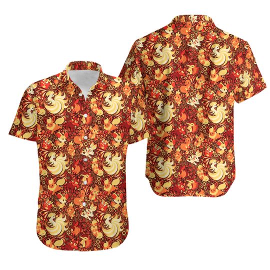 Discover Blast Burn Button Up Shirt
