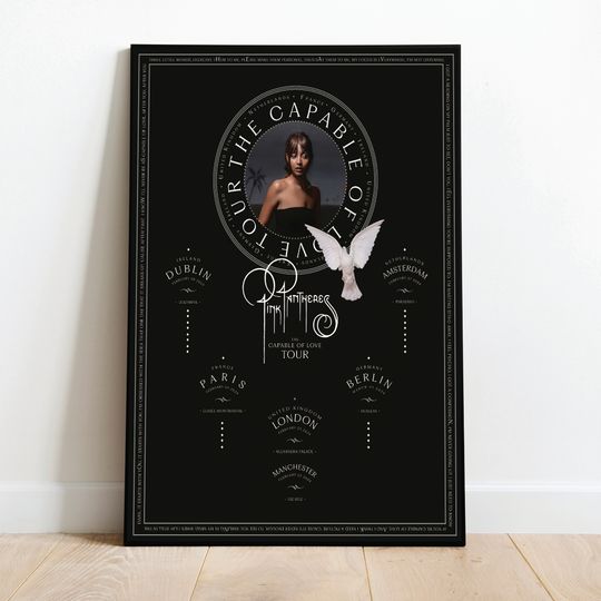 Discover PinkPantheress the capable of love tour 2024 poster