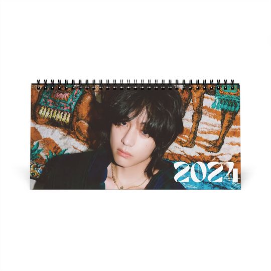 Discover Taehyung V 2024 Desk Calendar