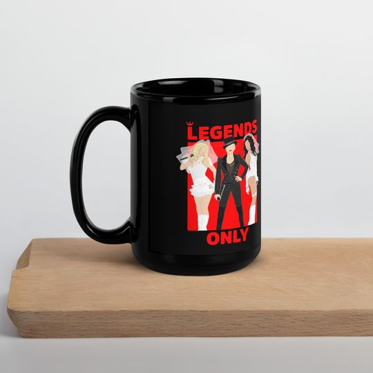 Discover Britney Spears & Madonna Glossy Mug