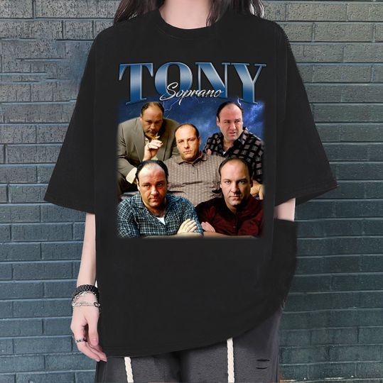 Discover Tony Soprano T-Shirt for Fans of the Character