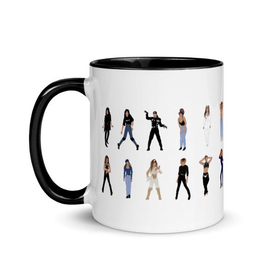 Discover Janet Jackson Illustrated Legacy Mug