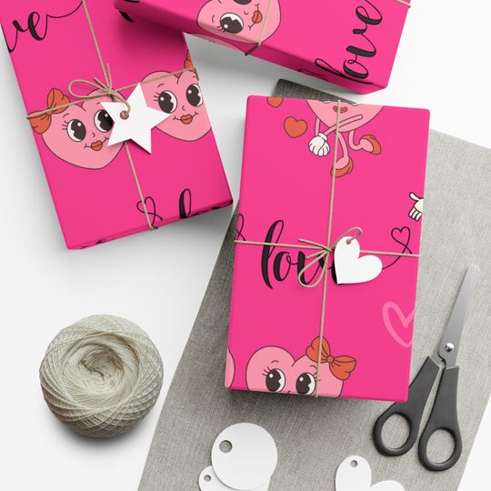 Discover Valentines Gift Wrap Papers