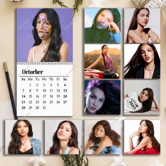 Discover Olivia 2024 Wall Calendar, Rodrigo 2024