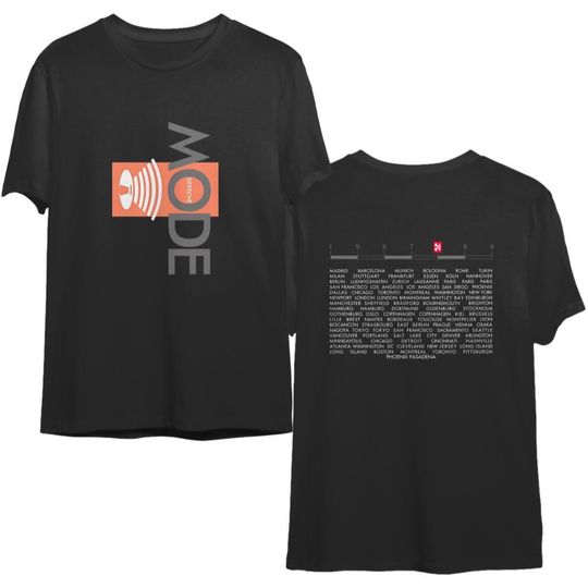 Discover Vintage Depeche Mode 1987-1988 Music For The Masses Tour T-Shirt