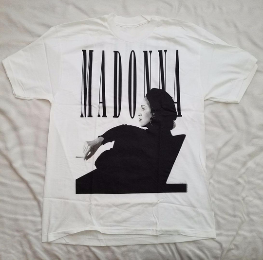 Discover Madonna Vintage Tee-Shirt Ambition Like A prayerT Shirt