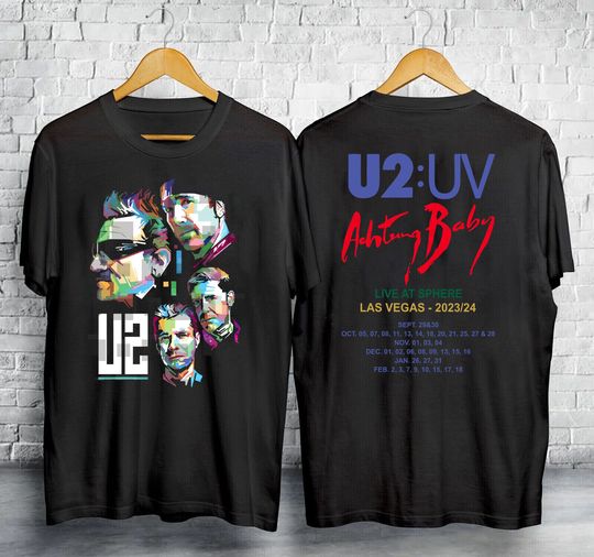 Discover U2:UV Achtung Baby Live At Sphere Tour 2024 T-Shirt