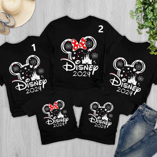 Discover Magical Worlds New Year Trip Matching Family T-Shirts