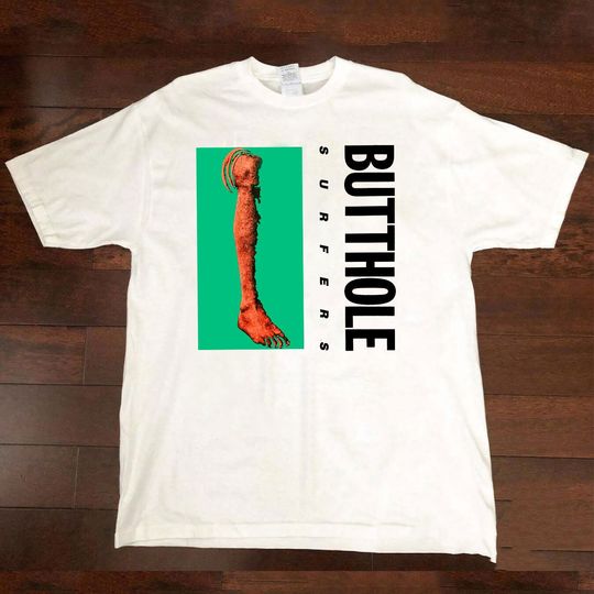 Discover 1986 Butthole Surfers Rembrandt Pussyhorse White Tshirt