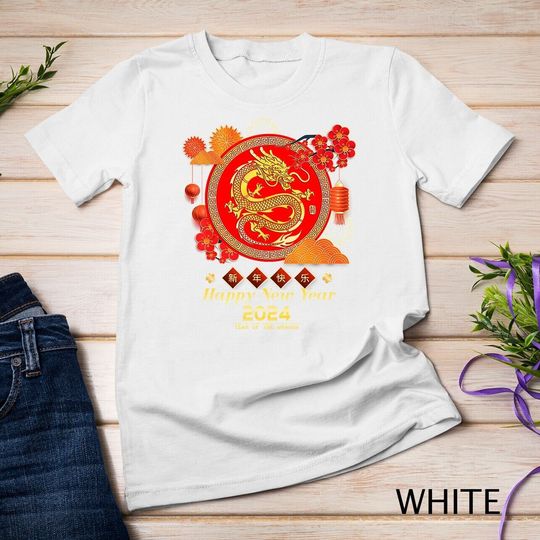 Discover Chinese Lunar New Year 2024 Year of the Dragon Shirt