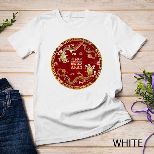 Discover Chinese Lunar New Year 2024 Year of the Dragon Shirt