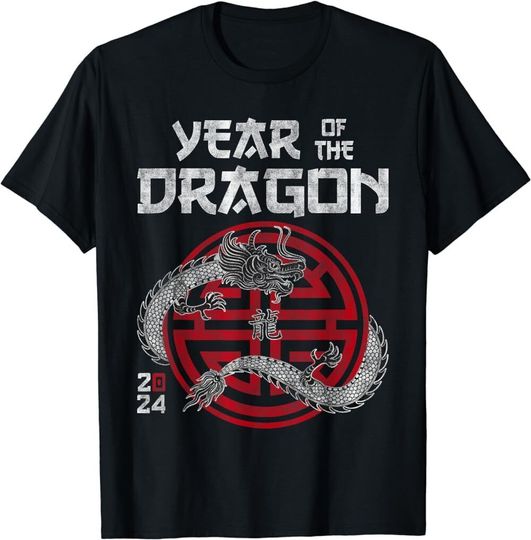 Discover Chinese Lunar New Year 2024 Year of the Dragon Shirt