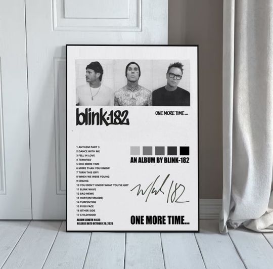 Discover B182 - One More Time... Album 2023 Poster