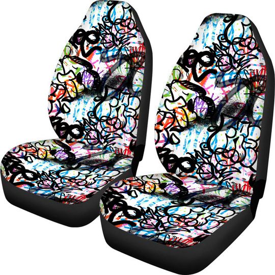 Discover Graffiti Artistic Abstract Seat Cover