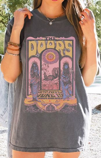 Discover Vintage The Doors 60's Concert Tee, The Doors T-shirt