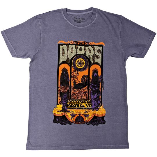 Discover The Doors Sacramento Silver Glitter Print  Merchandise T-Shirt