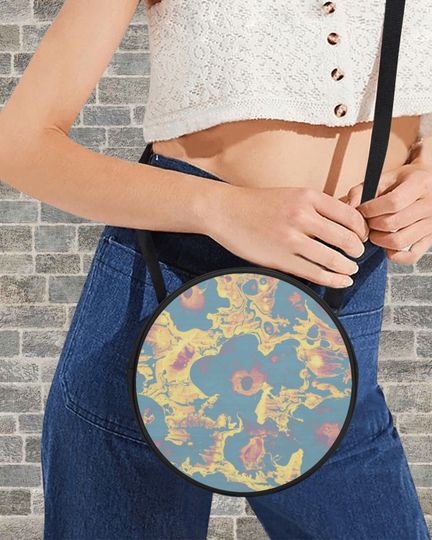 Discover Boho Ethnic Round Satchel Bag
