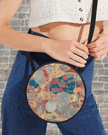 Discover Boho Ethnic Round Satchel Bag