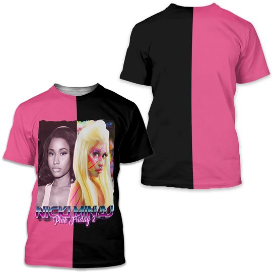 Discover Nicki Minaj Pink Friday 3D Shirt