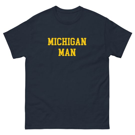 Discover Michigan Man Shirt, University of Michigan Football Shirt