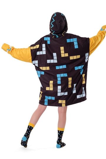 Discover Tetris Blanket Hoodie - Oversized Oodie