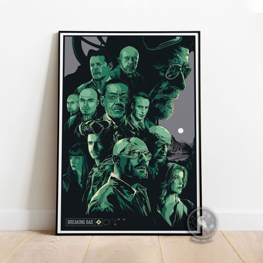 Discover Breaking Bad Poster, TV Series Poster