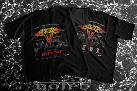 Discover The Best of All Worlds 2024 Tour Shirt | The Red Rocker 2024 Concert Shirt