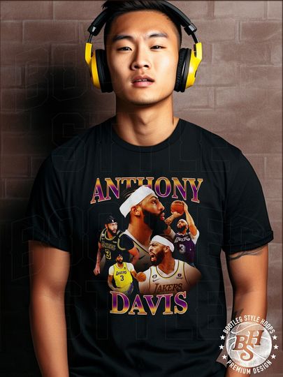 Discover Anthony Davis 90s bootleg t-shirt Anthony Davis vintage