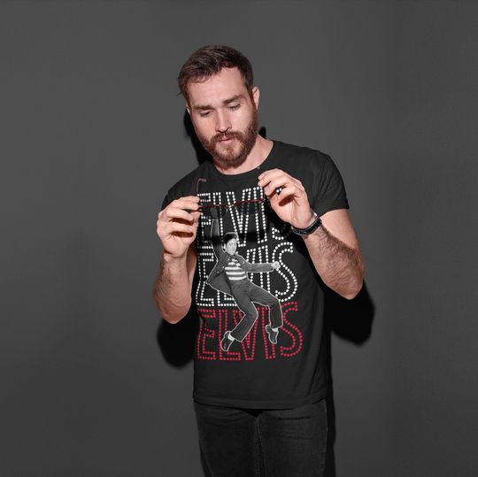 Discover Elvis Jail House Rock - Unisex  Fashion Tee