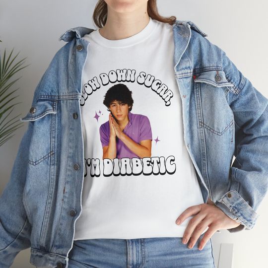 Discover Nick Jonas Shirt Slow Down Sugar Im Diabetic, Jonas Brothers Concert Outfit Idea