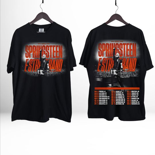 Discover Bruce Springsteen 2024 Tour Shirt, 2024 Bruce Springsteen Tour Shirt