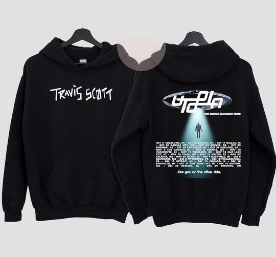 Discover Travis Hoodie, Circus Maximus Tour Hoodie, Travis Utopia Hoodie
