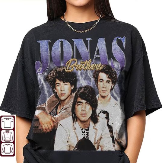 Discover Jonas Brothers Vintage 90s Shirt