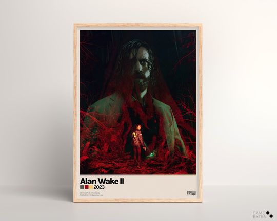 Discover Alan Wake Poster, Alan Wake Gaming Poster