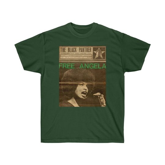 Discover Free Angela Davis Unisex Ultra Cotton Tee