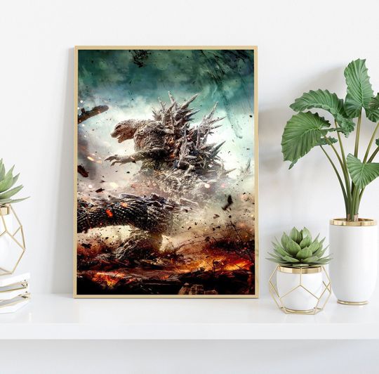Discover god zilla Poster, god zilla Minus One Poster, Movie Posters
