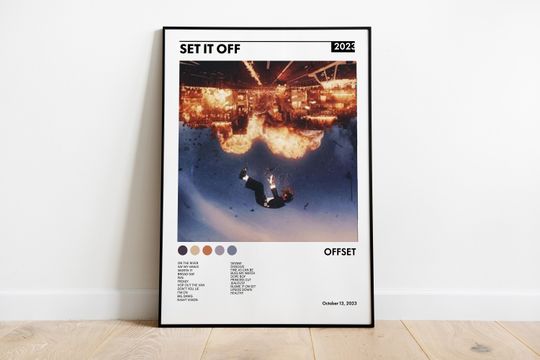Discover Offset set it off album poster, offset solo album poster