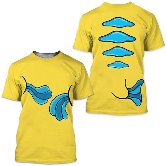Discover Finding Yellow Fish Halloween Costume 3D Shirt