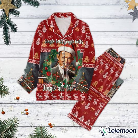 Discover Jingle Bell Jingle All The Way Frank Sinatra Pajamas Set