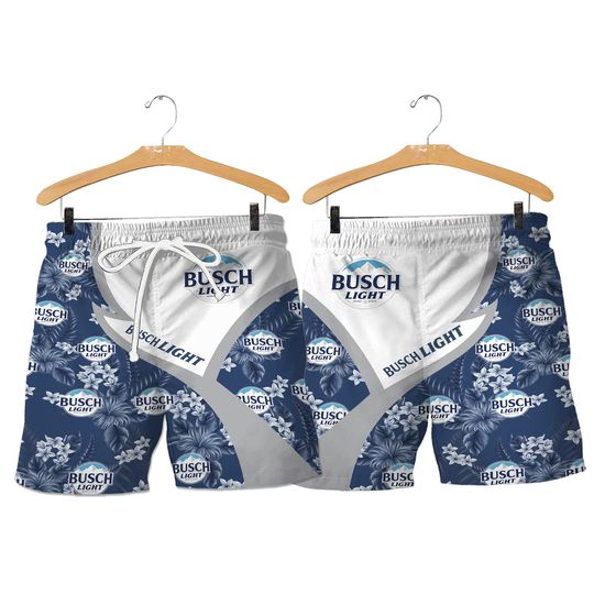Discover Light Beer Hawaiian Shorts