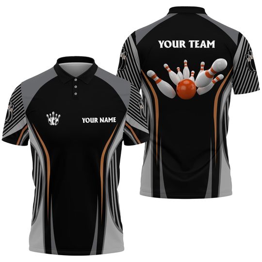 Discover Personalized Bowling Polo Shirt