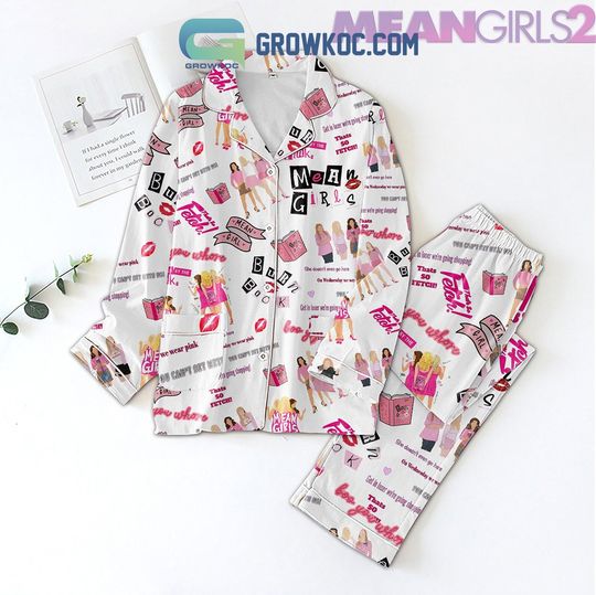 Discover Mean Girls 2024 Polyester Pajamas Set