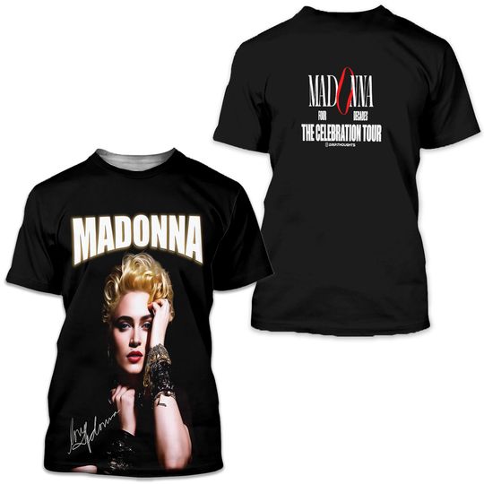 Discover 1980s Madonna Pop Music 3D Print Shirt