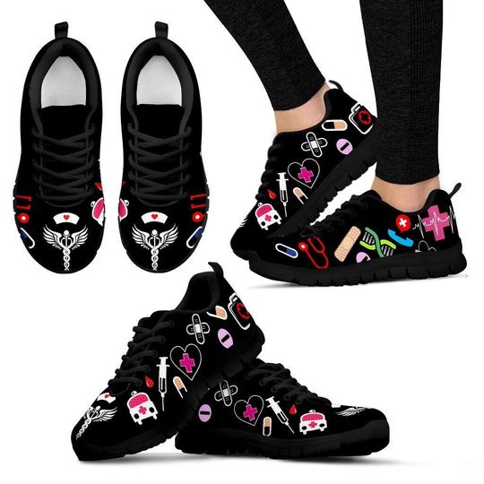 Discover Almost Gone! Nurse Sneakers, Women Custom, Gifts for her nurse