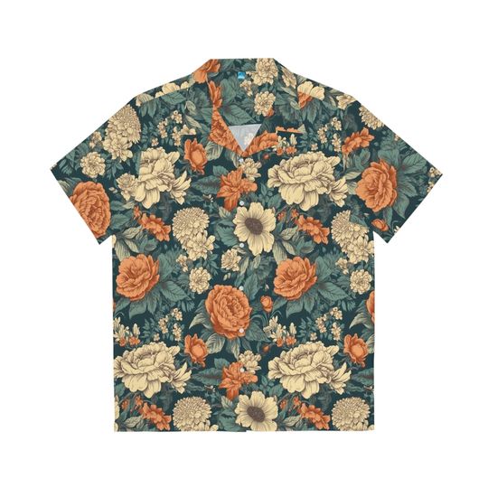 Discover Hawaiian Shirt Resort Wear | Floral Button Up | Graphic Button Up