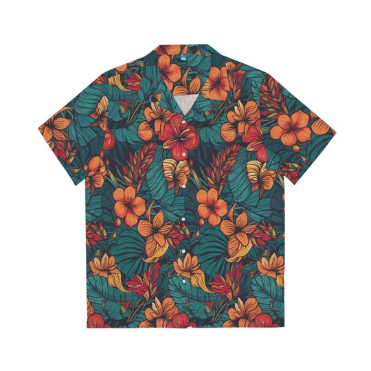 Discover Hawaiian Shirt Resort Wear | Floral Button Up | Graphic Button Up