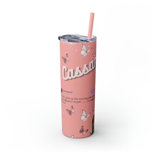 Discover d Ariana Iconic Tweet Skinny Tumbler